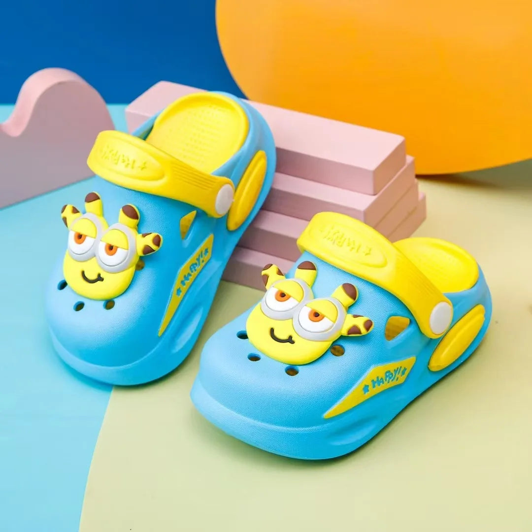 Children's Sandals and Slippers Cartoon Soft Sole Anti Slip Children's Shoes Girls' Indoor Home Shoes Boys' Sandals Kids Shoes