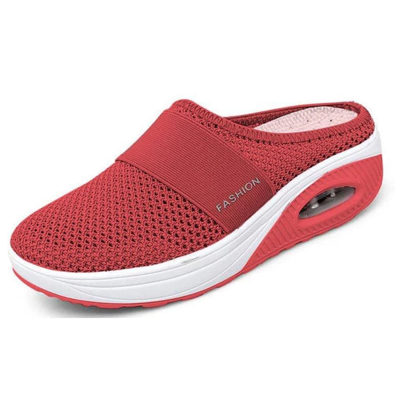 New Women Wedge Slippers Premium Slippers Vintage Anti-slip Female Platform Retro Shoes Plus Size Orthopedic Diabetic Sandals
