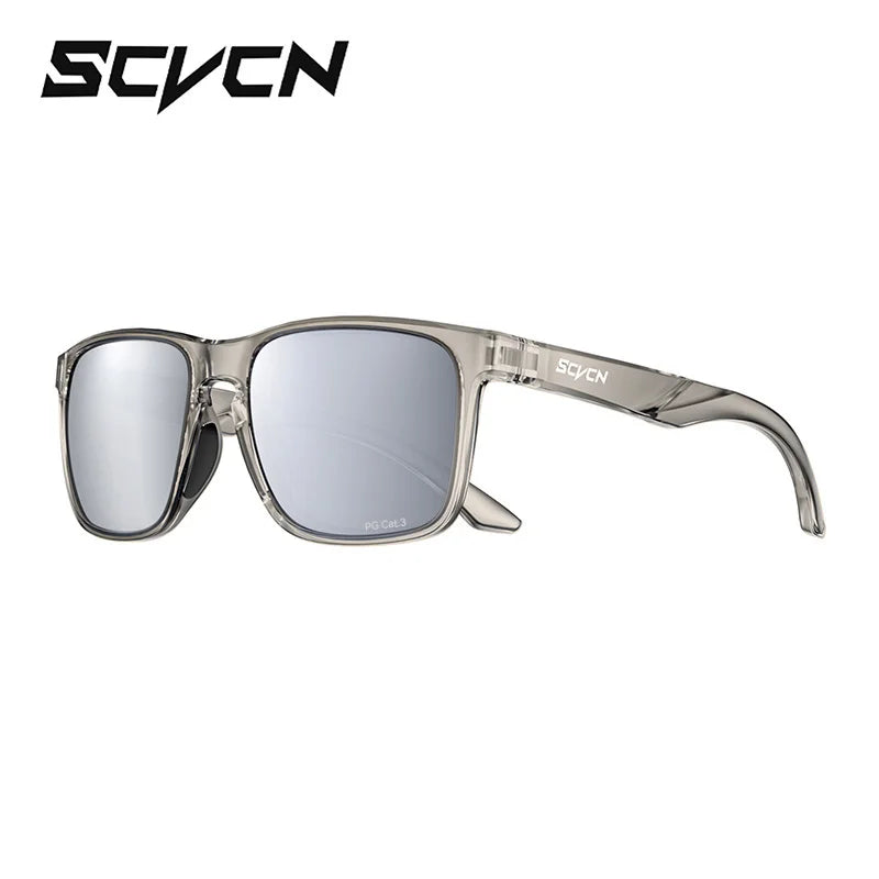 Scvcn UV400 Polarized Sunglasses Anti Glare Comfortable Sun Glasses for Outdoor Driving Fishing Hiking Cycling Men Women