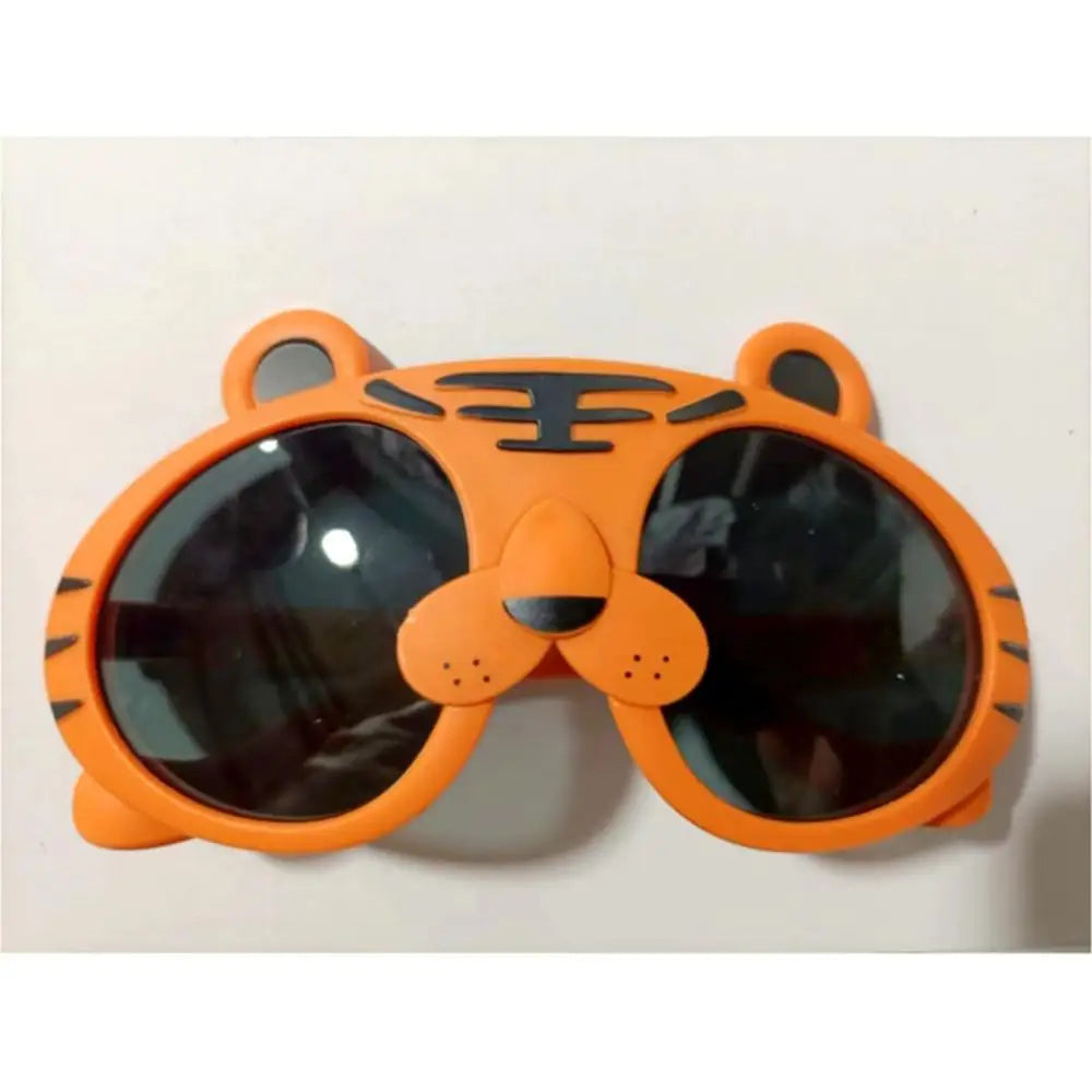 KLASSNUM Kids Boys Girls Funny Panda Sunglasses Cute Cartoon Children's Sun Glasses Silicone Frame Outdoor UV400 Shades New In