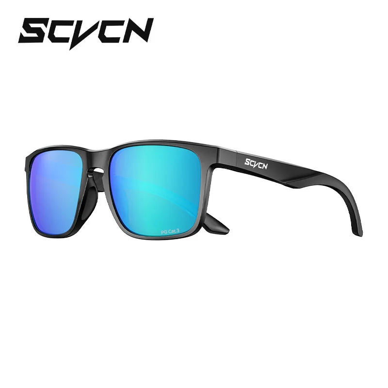 Scvcn UV400 Polarized Sunglasses Anti Glare Comfortable Sun Glasses for Outdoor Driving Fishing Hiking Cycling Men Women