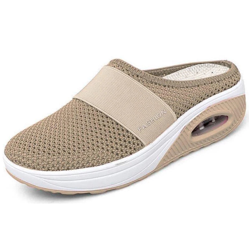 New Women Wedge Slippers Premium Slippers Vintage Anti-slip Female Platform Retro Shoes Plus Size Orthopedic Diabetic Sandals