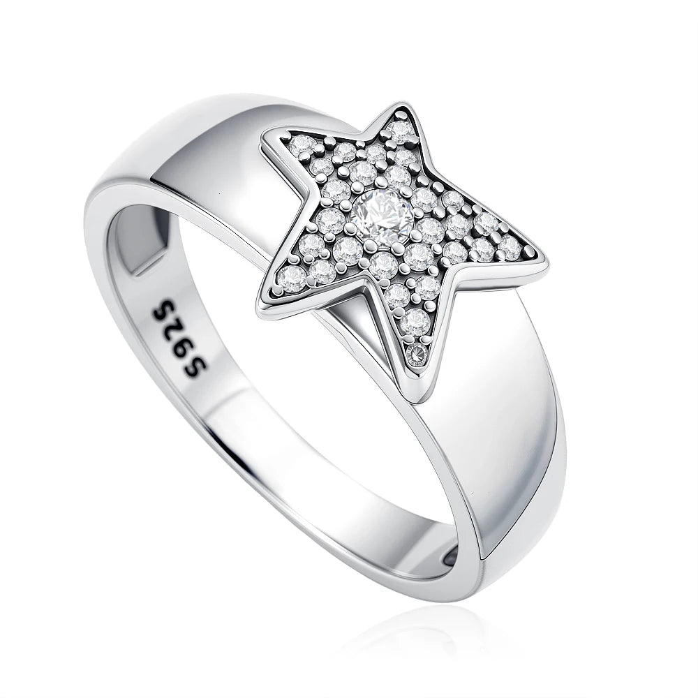 Hot Selling 925 Silver,Square,Bow,Flower,Playing Card Ring,Size 6 7 8 9,Suitable for European Women's Charm Luxury Jewelry Gifts
