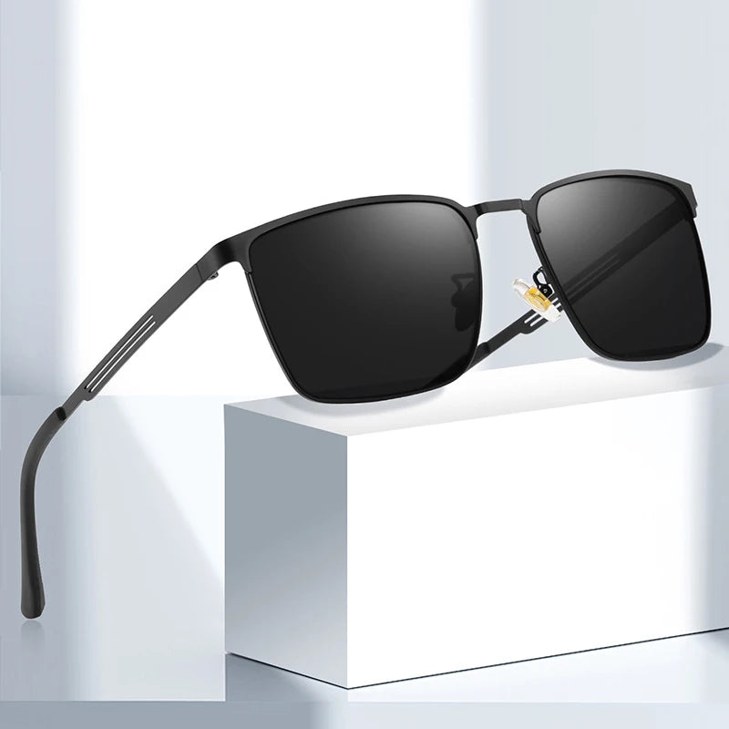Polarized Sunglasses Lightweight Classic Men Sunglasses Driving Fishing Shades with Anti-Glare UV400 Protection