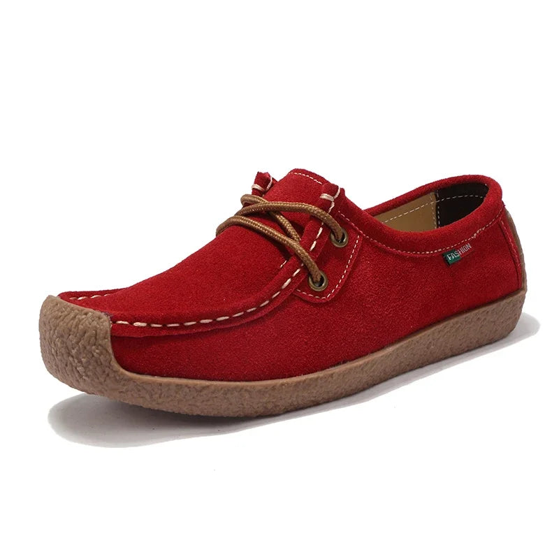 Lightweight Casual Shoes Women's Oversized  Breathable Elegant Comfortable and Non Slip in Summer Round Toe Flat Shoes for Girls