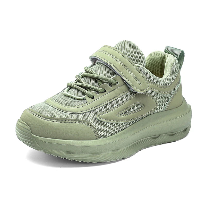 New Kids Breathable Sneakers Summer Lightweight Children Running Shoes Non-slip Casual Walking for Boy Girl Student Training