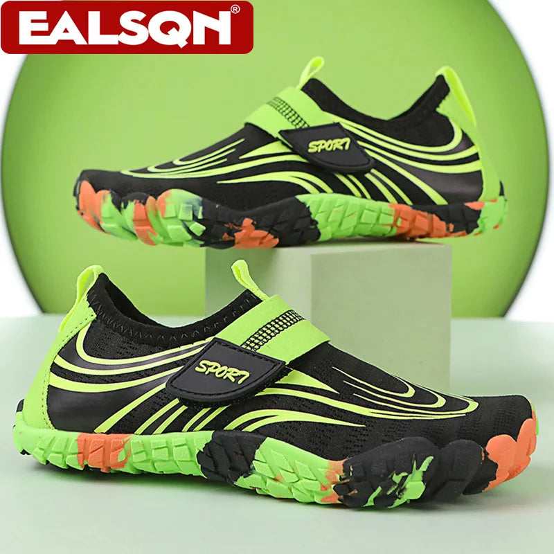 Children Water Beach Shoes Swimming Barefoot Boys Quick-Drying Aqua Shoes Anti Slip Casual Fitness Running Sneaker
