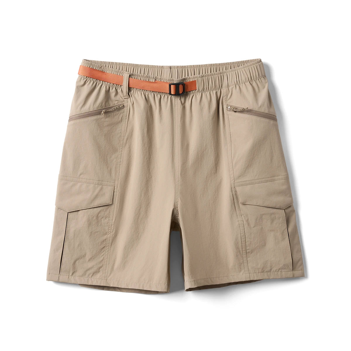 SIMWOOD 2025 Summer New Oversize 145gsm Elastic Quick Dry Fabric Shorts Men Elastic Wait Cargo Outdoor Shorts
