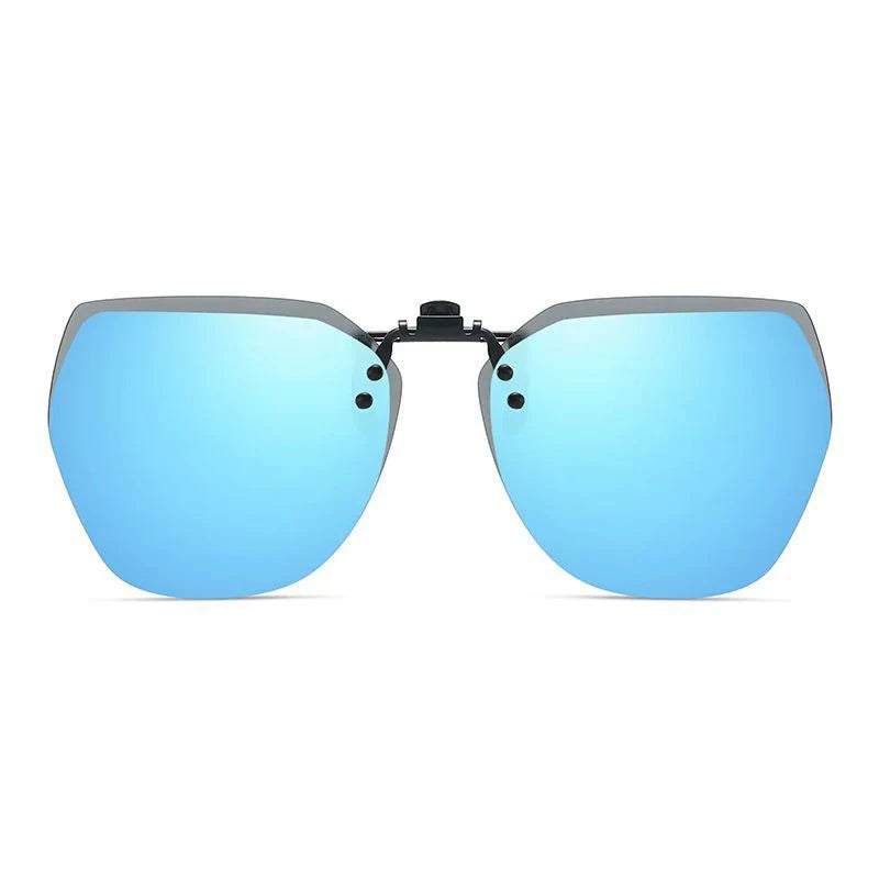 Polarized Clip On Sunglasses Men Women Photochromic Car Driver Goggles Night Vision Glasses Anti Glare Vintage Square Glasses