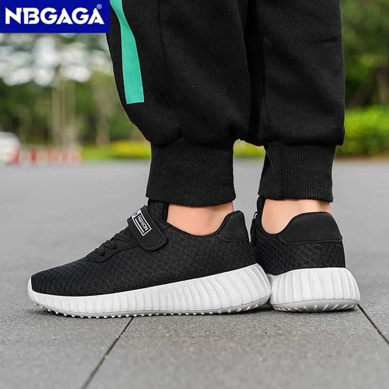 Children Boy's Summer Breathable Lightweight Sneakers Kids' Outdoor Running Shoes for Sports & Tennis Size 28-39