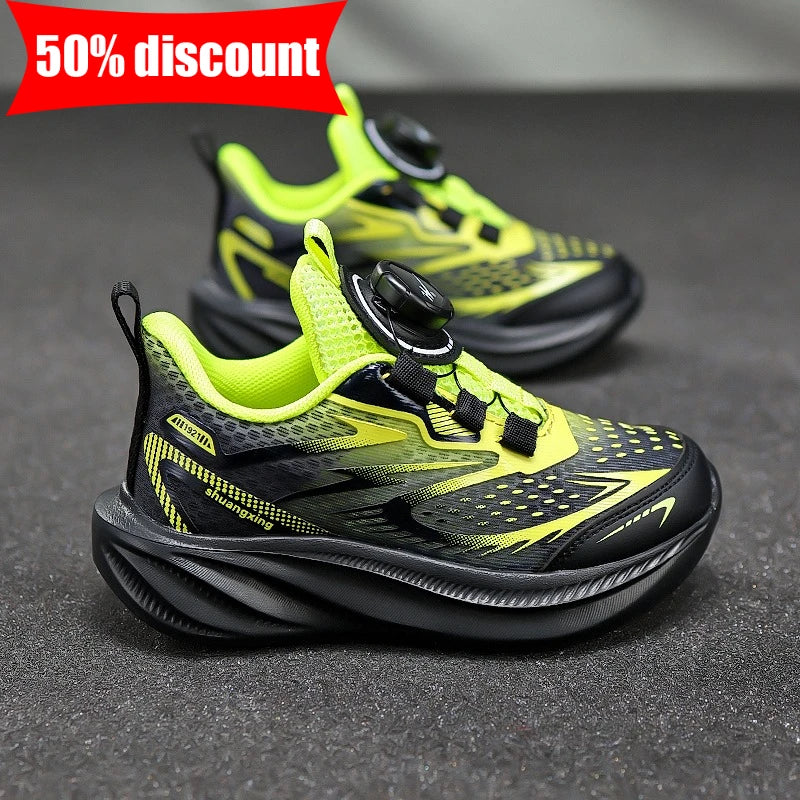Childrens Sports Shoes Summer New Breathable Mesh Outdoor Casual Training Shoes Daily Comfortable Anti Slip School Walking Shoes