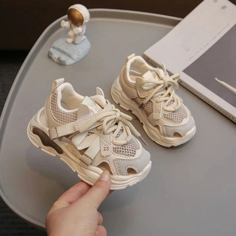 Spring and Summer Men's and Women's Sports Shoes Fashionable Round Toe Strap Thick Sole Breathable/comfortable Casual Sandals
