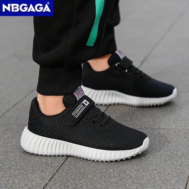 Children Boy's Summer Breathable Lightweight Sneakers Kids' Outdoor Running Shoes for Sports & Tennis Size 28-39