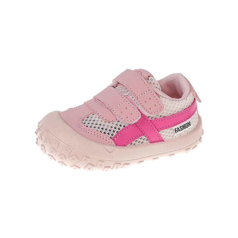 New Children's Summer Sneakers Boys Girls Soft Sole Non-slip Casual Mesh Breathable Running Shoes Baby Kids Sports Shoes 18-28