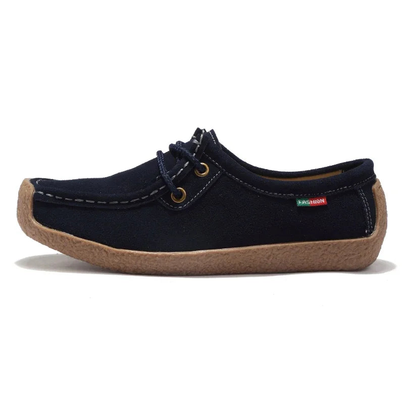 Lightweight Casual Shoes Women's Oversized  Breathable Elegant Comfortable and Non Slip in Summer Round Toe Flat Shoes for Girls