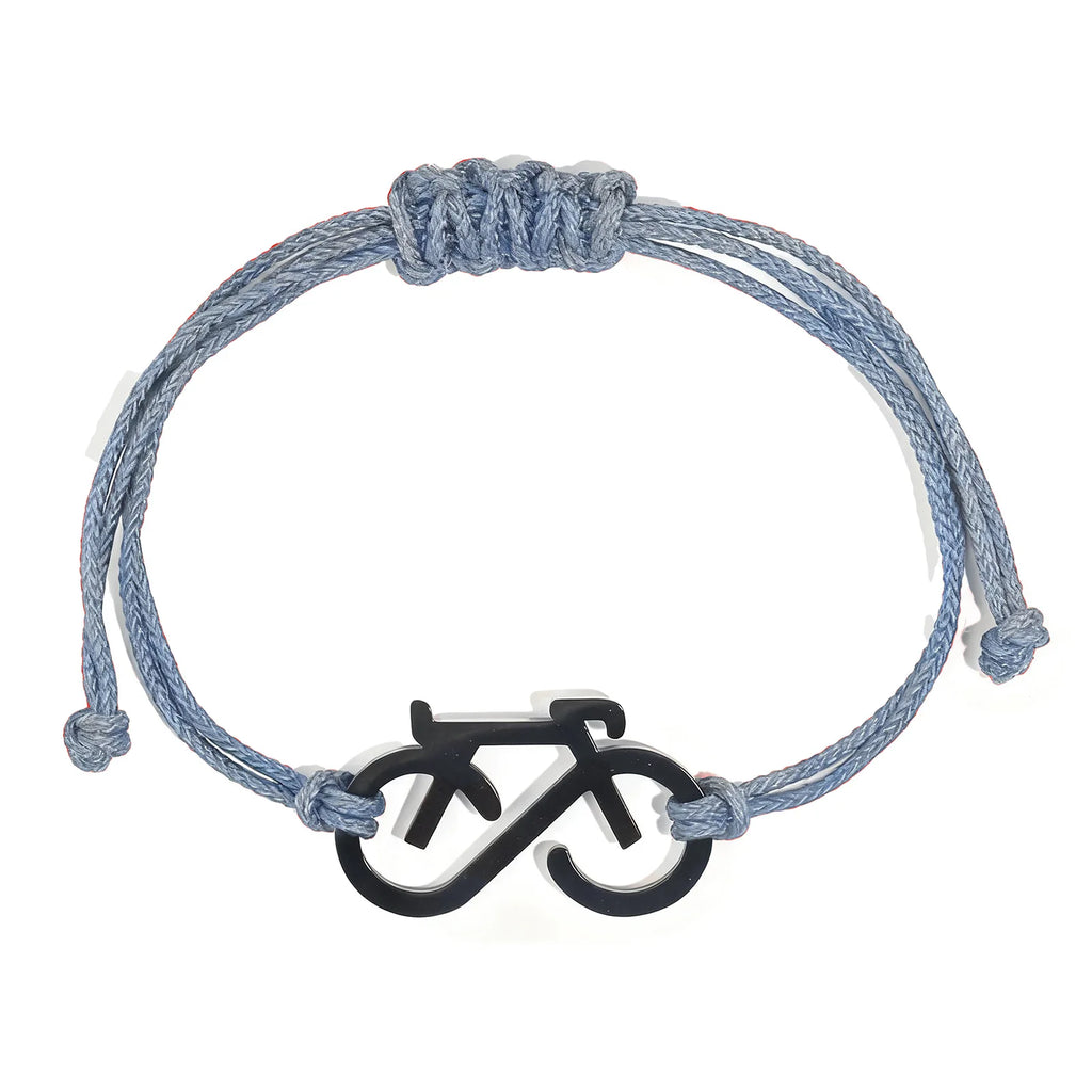 2025 Fashion Bicycle Bracelet New Trendy Sports Cycling Periphery Pendant Bracelet Pink Bicycle Jewelry
