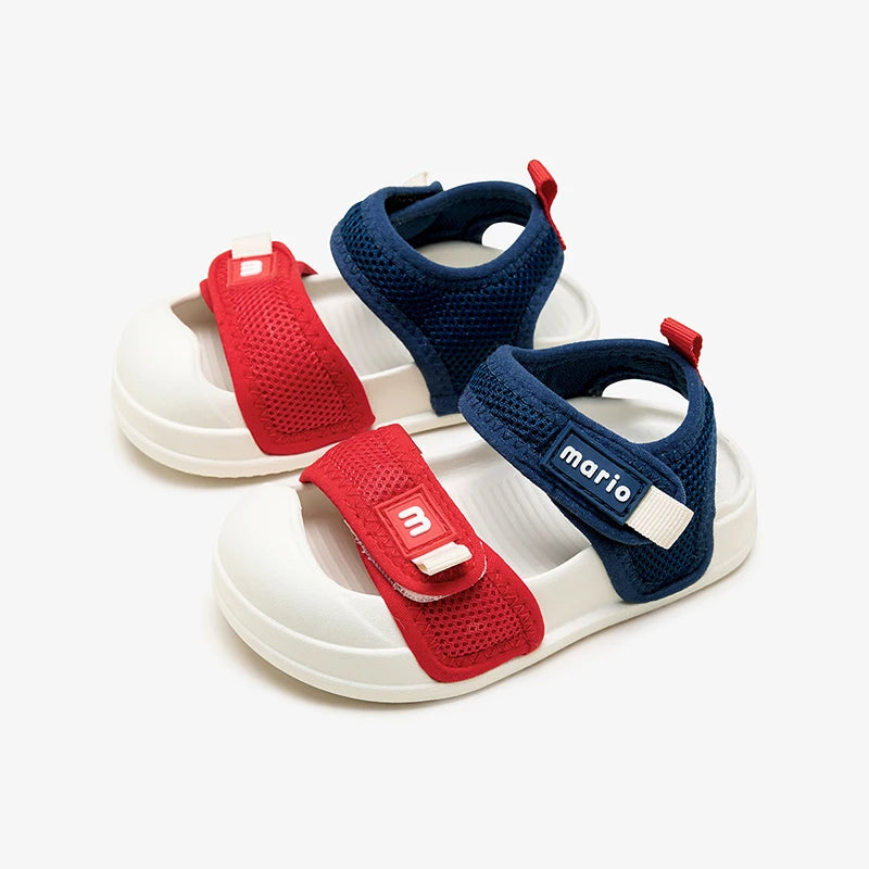 Cheerful Mario Children's sandals Boys girls outdoor sports sandals for kids